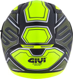 GIVI CASCO FULL 506/SPORT. LED/DEEP VERDE-MT/YELLOW - SECURTEX MOTOR S.L (t/a MaximoMoto)