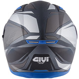 GIVI CASCO FULL 506/STOCCARDA.D/FOLLOW TITANIO-MT/AZUL - SECURTEX MOTOR S.L (t/a MaximoMoto)