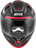 GIVI CASCO FULL 506/STOCCARDA.D/FOLLOW TITANIO-MT/ROJO - SECURTEX MOTOR S.L (t/a MaximoMoto)