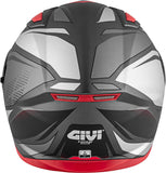 GIVI CASCO FULL 506/STOCCARDA.D/FOLLOW TITANIO-MT/ROJO - SECURTEX MOTOR S.L (t/a MaximoMoto)