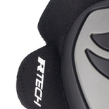 R-TECH - Protección Rodilla Knee Slider Negro/Gris - TU / Negro