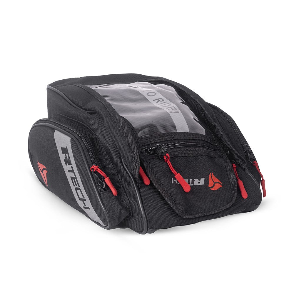R-TECH - Mochila Piel/Textil Clutch - L / Negro - Accesorios