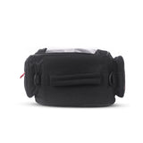 R-TECH - Mochila Piel/Textil Flap - L / Negro