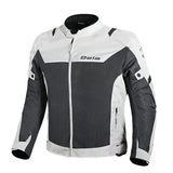 BELA MESH PRO HOMES TEXTIL DE MOTO JAQUETE DE MOTO GEL GRIS