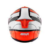 GIVI CASCO MOD X21/CHALLENGER C/PL.D/GLOBE NEGRO/NARANJA - SECURTEX MOTOR S.L (t/a MaximoMoto)