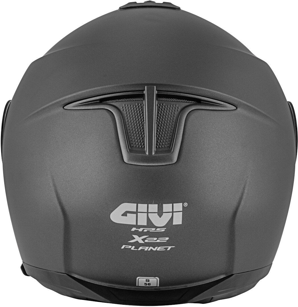 GIVI - CASCO JET X22 PLANETD SOLID TITANIO - SECURTEX MOTOR S.L (t/a MaximoMoto)