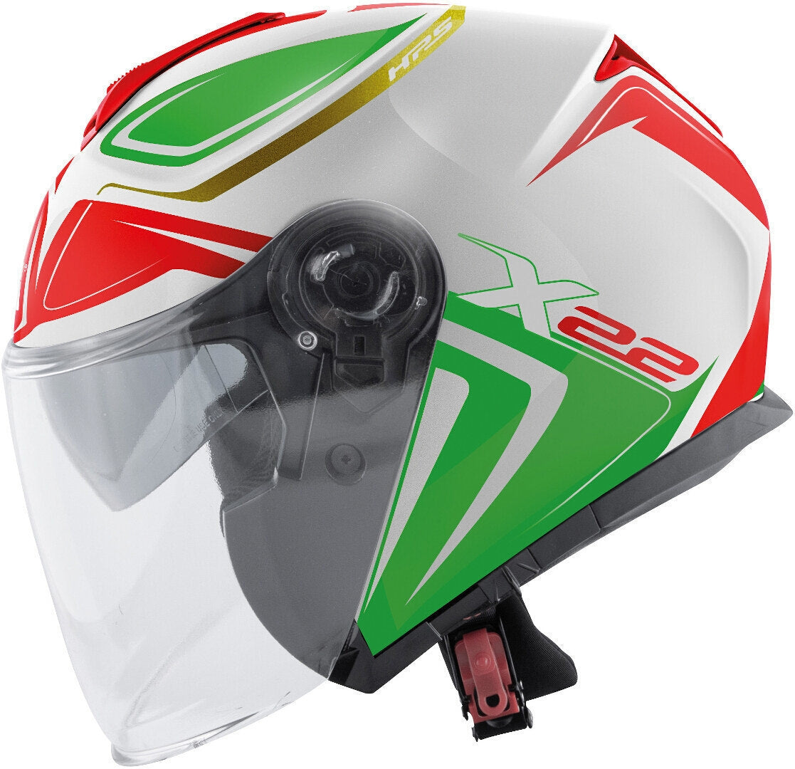 GIVI - CASCO JET X22 PLANETD HYPER FLAG ITALY - SECURTEX MOTOR S.L (t/a MaximoMoto)