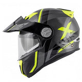 GIVI CASCO MOD X33/CANYON C/PL.D/DIVISION TITANIO-YELLOW - SECURTEX MOTOR S.L (t/a MaximoMoto)