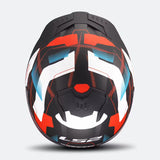 LS2 FF808 STREAM II MIKA CASCO DE MOTO BLANCO AZUL ROJO