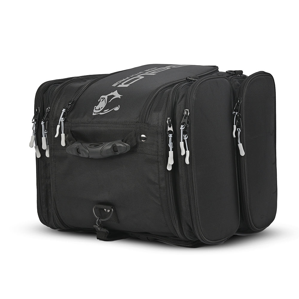 BELA - Mochila Piel/Textil Secure Negro - SECURTEX MOTOR S.L (t/a MaximoMoto)