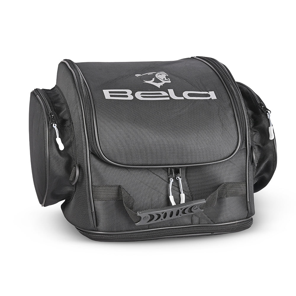 BELA - Mochila Piel/Textil Safety Negro - SECURTEX MOTOR S.L (t/a MaximoMoto)