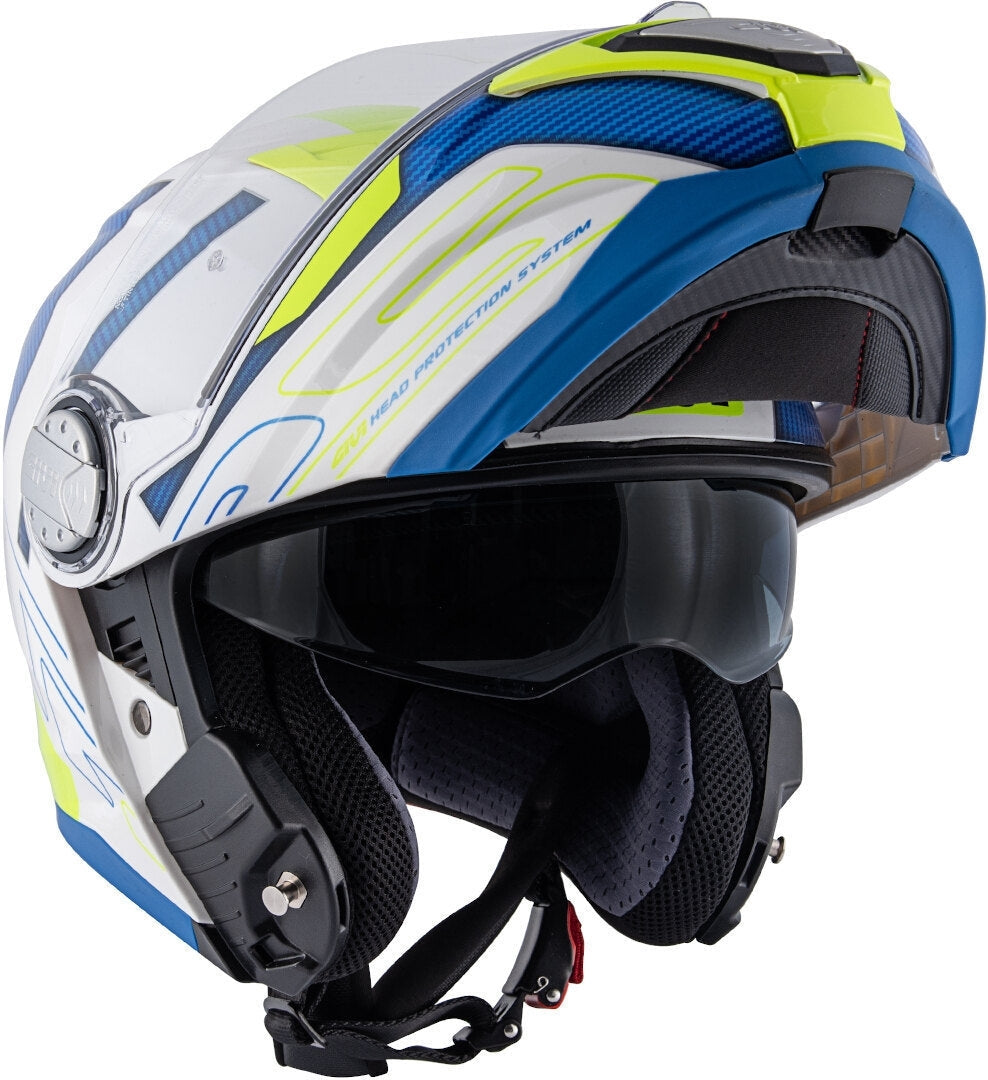 GIVI CASCO MOD X23/SYDNEY C/PL.D/PROTECT BLANCO/AZUL/YELLOW - SECURTEX MOTOR S.L (t/a MaximoMoto)