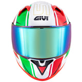 GIVI CASCO FULL 506/STOCCARDA.D/BLADES BLANCO/VERDE/ROJO - SECURTEX MOTOR S.L (t/a MaximoMoto)