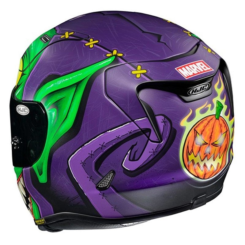 HJC RPHA11 GREEN GOBLIN MARVEL MC48SF - SECURTEX MOTOR S.L (t/a MaximoMoto)