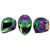 Casco homologado de acuerdo con las regulaciones europeas ECE / ONU R22.05.