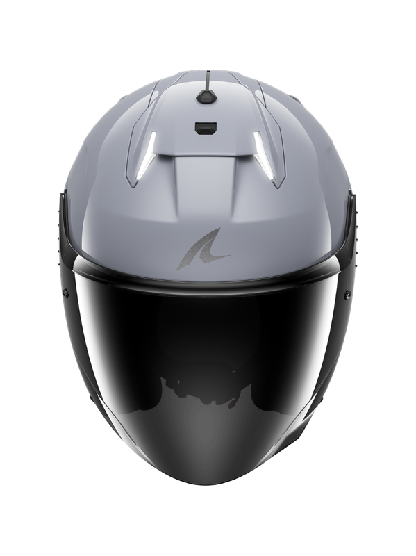 Shark Skwal I3 Dark Shadow Urban Touring jet Casco plata