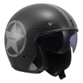 LS2 OF601 BOB II C STAR CASCO DE MOTO GRIS