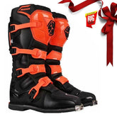 SCOYCO MOTOCROSS SPORT ENDURO BOOT NEGRO/NARANJA - SECURTEX MOTOR S.L (t/a MaximoMoto)