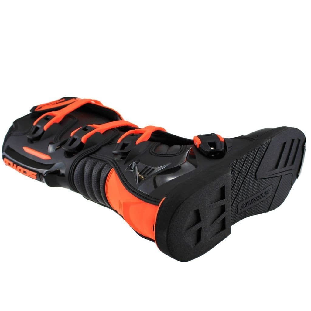 SCOYCO MOTOCROSS SPORT ENDURO BOOT NEGRO/NARANJA - SECURTEX MOTOR S.L (t/a MaximoMoto)