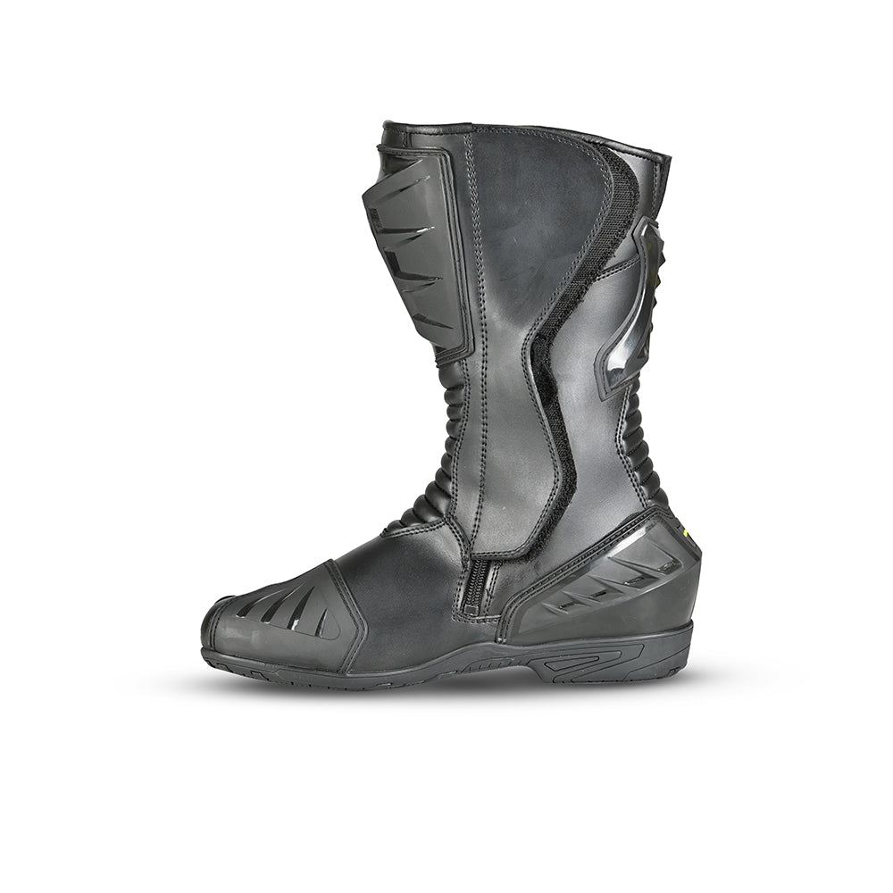 BELA - Botas Piel Master Man Negro/Amarillo Fluor - SECURTEX MOTOR S.L (t/a MaximoMoto)