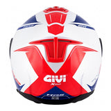 GIVI - CASCO JET X22 PLANETD HYPER BLANCO AZUL - SECURTEX MOTOR S.L (t/a MaximoMoto)