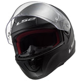 LS2 FF353 RAPID SINGLE MONO MATT BLACK - SECURTEX MOTOR S.L (t/a MaximoMoto)