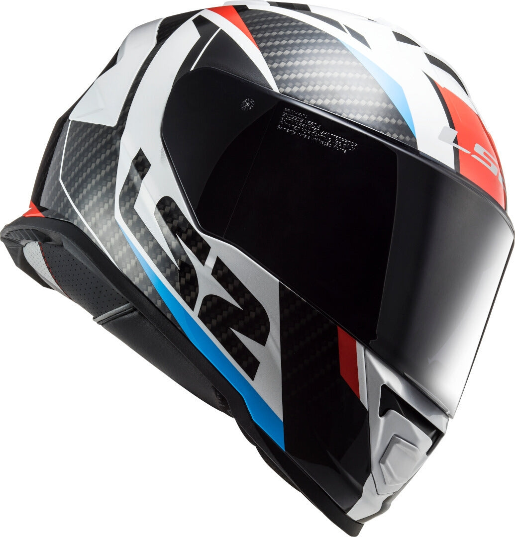 LS2 FF800 STORM RACER RED BLUE - SECURTEX MOTOR S.L (t/a MaximoMoto)