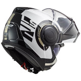 LS2 FF902 SCOPE ARCH GLOSS WHITE TITANIUM - SECURTEX MOTOR S.L (t/a MaximoMoto)