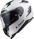 LS2 FF327 CHALLENGER SOLID WHITE - SECURTEX MOTOR S.L (t/a MaximoMoto)