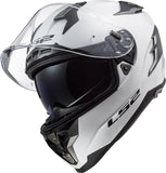 LS2 FF327 CHALLENGER SOLID WHITE - SECURTEX MOTOR S.L (t/a MaximoMoto)