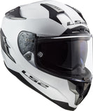 LS2 FF327 CHALLENGER SOLID WHITE - SECURTEX MOTOR S.L (t/a MaximoMoto)