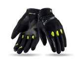 SEVENTY DEGREES SD-C26 GUANTE DE MOTO VERANO URBAN MUJER NEGRO AMARILLO