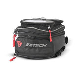 R-TECH-Mochila Textil Beat Double Pocket Negro - SECURTEX MOTOR S.L (t/a MaximoMoto)