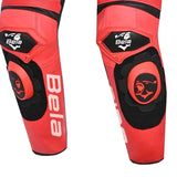 BELA X RACE MONO 1PC MOTO DE HOME NEGRE BLANC VERMELL
