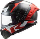 LS2 FF805 THUNDER C RACING1 GL.RED WHITE - SECURTEX MOTOR S.L (t/a MaximoMoto)
