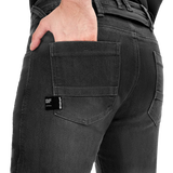 SHIMA RIDGE URBANO DE MOTOCICLISMO TURISMO PANTALONE HOMBRE NEGRO