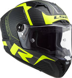 LS2 FF805 THUNDER C RACING1 MATT H-V YELLOW - SECURTEX MOTOR S.L (t/a MaximoMoto)