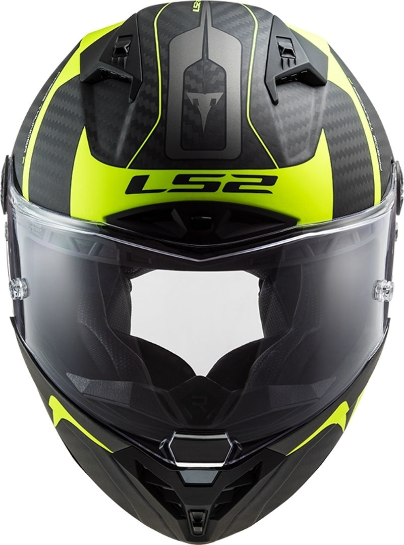 LS2 FF805 THUNDER C RACING1 MATT H-V YELLOW - SECURTEX MOTOR S.L (t/a MaximoMoto)