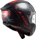 LS2 FF805 THUNDER C SPUTNIK GLOSS METAL RED - SECURTEX MOTOR S.L (t/a MaximoMoto)