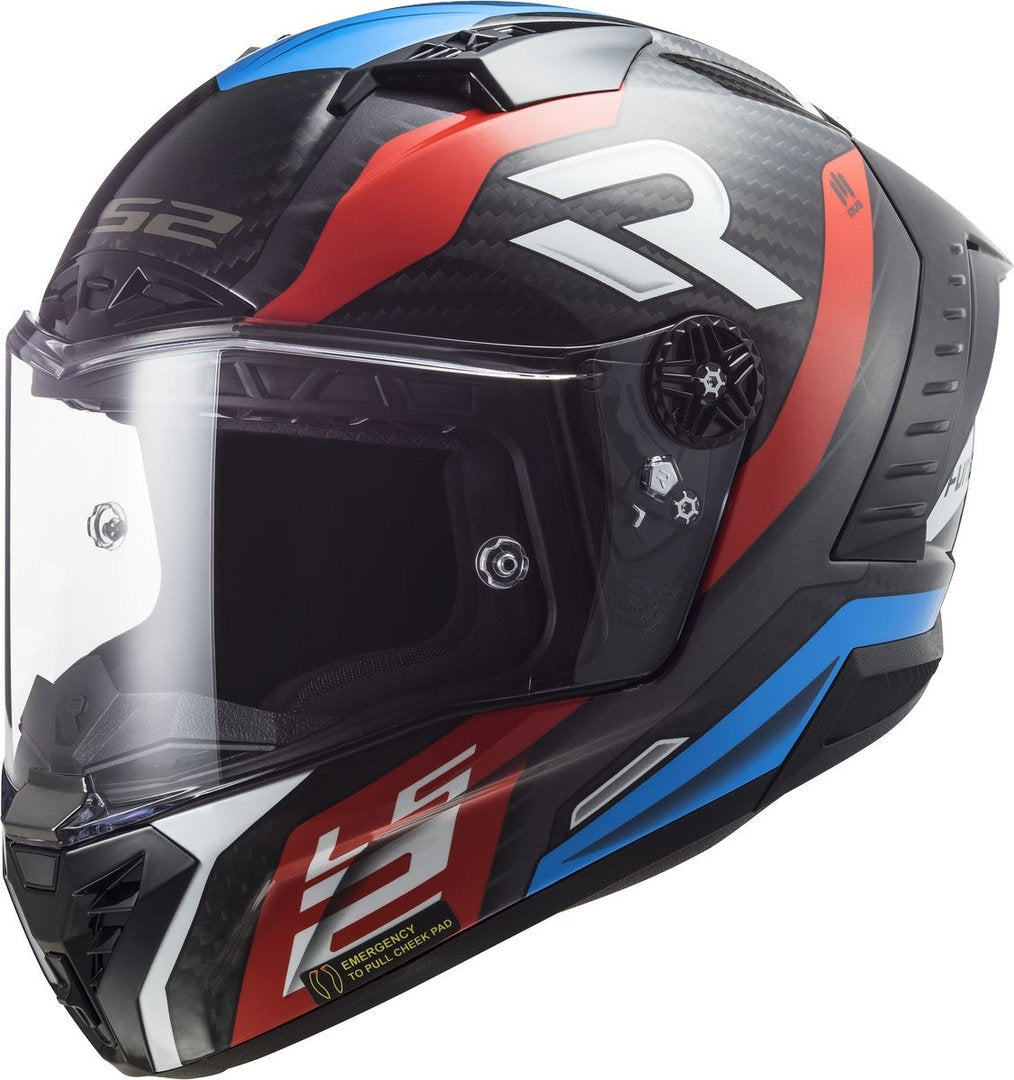 LS2 FF805 THUNDER C SUPRA RED BLUE - SECURTEX MOTOR S.L (t/a MaximoMoto)