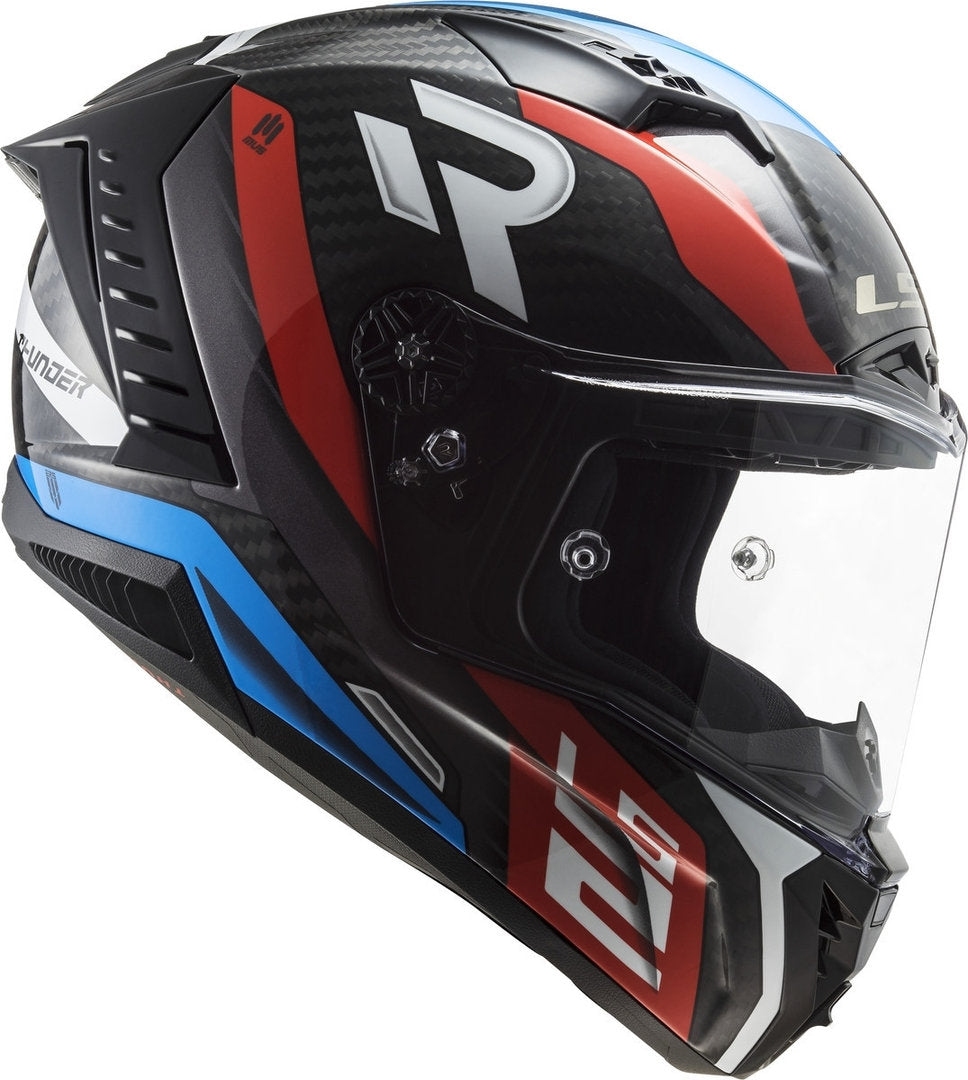 LS2 FF805 THUNDER C SUPRA RED BLUE - SECURTEX MOTOR S.L (t/a MaximoMoto)