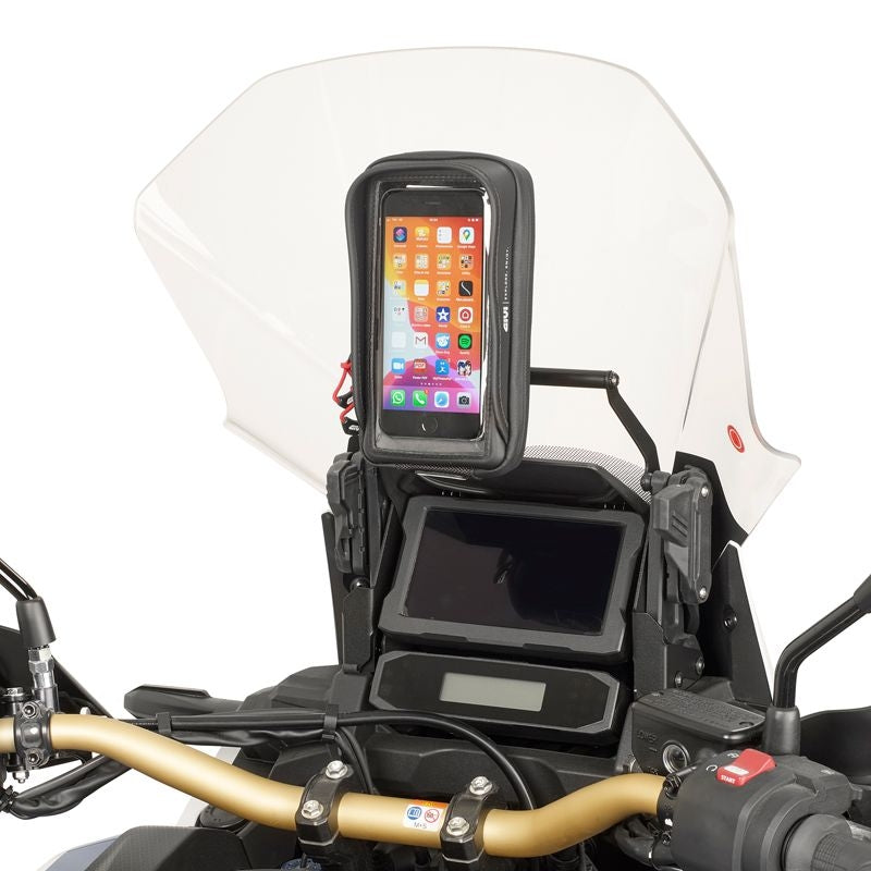 GIVI - PORTADISPOSITIVO ESP. SPHONE-GPS F/R MANILLAR (IN. 189X97) S958B