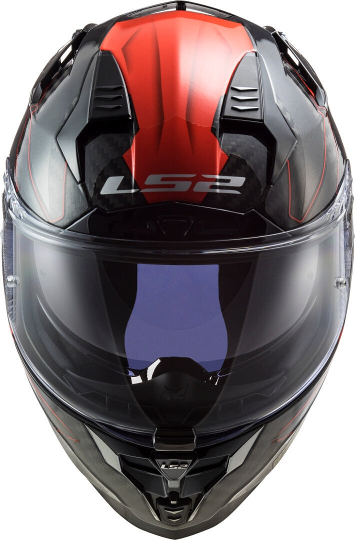 LS2 FF327 CHALLENGER CT2 FOLD GLOSS RED - SECURTEX MOTOR S.L (t/a MaximoMoto)