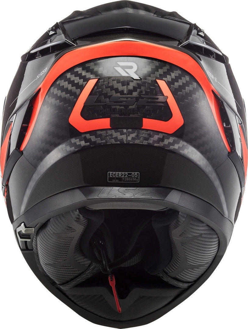 LS2 FF327 CHALLENGER CT2 ALLOY CHROME ORANGE - SECURTEX MOTOR S.L (t/a MaximoMoto)