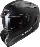 LS2 FF327 CHALLENGER SOLID MATT BLACK - SECURTEX MOTOR S.L (t/a MaximoMoto)