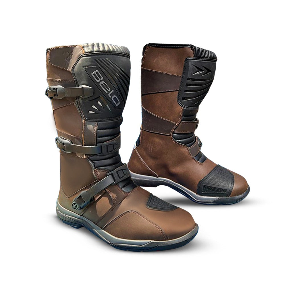 BELA - Botas Piel Belize WP Adventure Long Marrón - SECURTEX MOTOR S.L (t/a MaximoMoto)