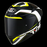 KYT-CASCO TT-COURSE GRAND PRIX BLACK/YELLOW - SECURTEX MOTOR S.L (t/a MaximoMoto)
