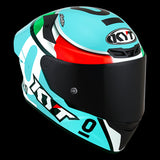 KYT-CASCO TT-COURSE REPLICA LEOPARD TRICOLORE - SECURTEX MOTOR S.L (t/a MaximoMoto)