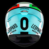 KYT-CASCO TT-COURSE REPLICA LEOPARD TRICOLORE - SECURTEX MOTOR S.L (t/a MaximoMoto)