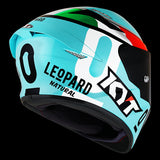 KYT-CASCO TT-COURSE REPLICA LEOPARD TRICOLORE - SECURTEX MOTOR S.L (t/a MaximoMoto)